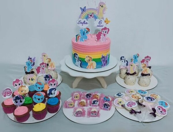 festa infantil my little pony