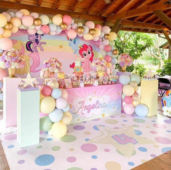 festa tema my little pony