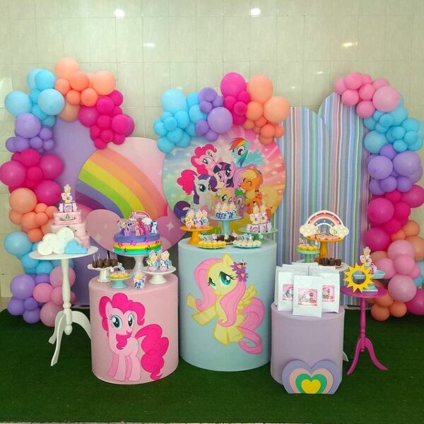 festa my little pony mini table