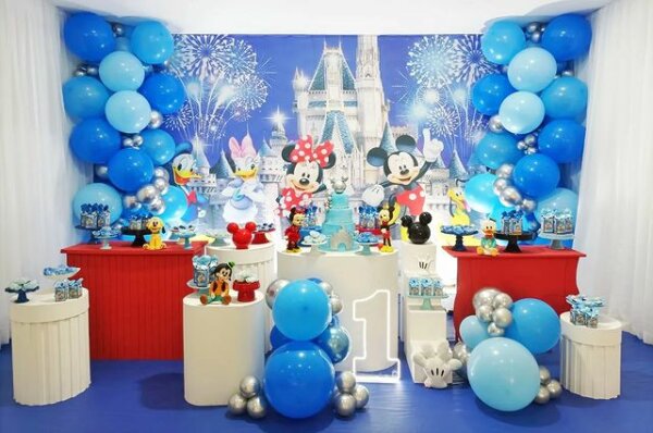 festa infantil mickey e minnie