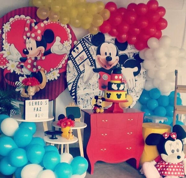 festa infantil mickey e minnie