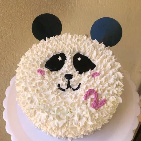 bolo festa panda