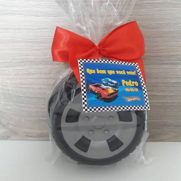 ideia lembrancinha hot wheels