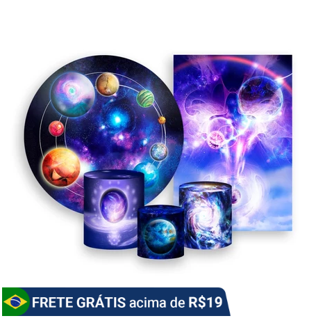 kit para festa galáxias