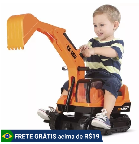 mini trator presente dia das crianças