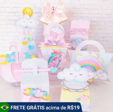 festa 1 ano menina kit completo