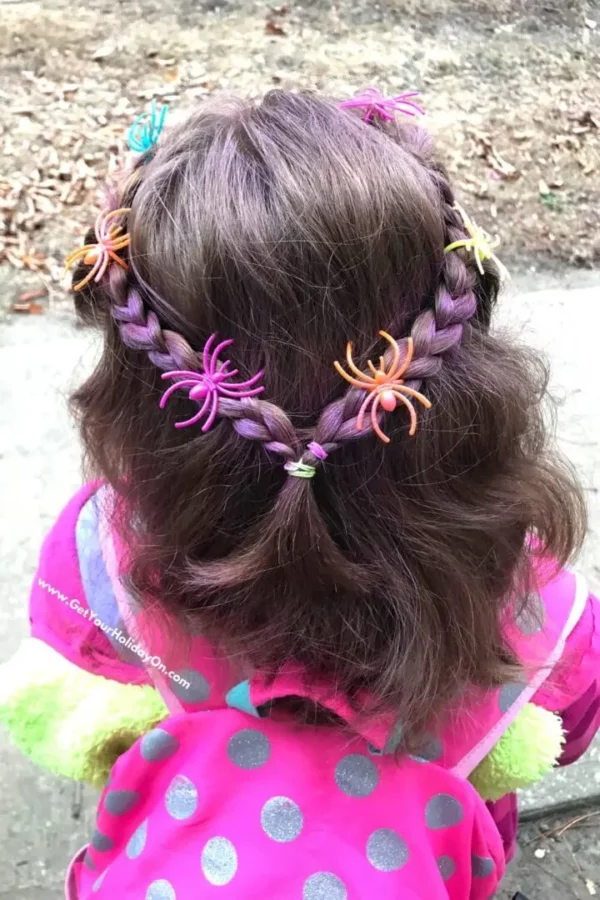 aranhas para cabelo maluco