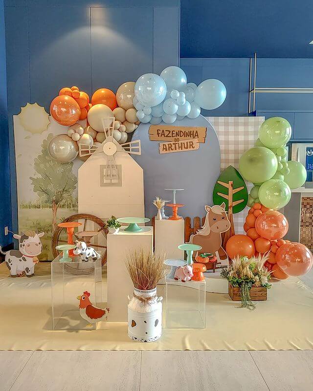 Fazendinha 1 Ano: tudo para a decoração da sua festa
