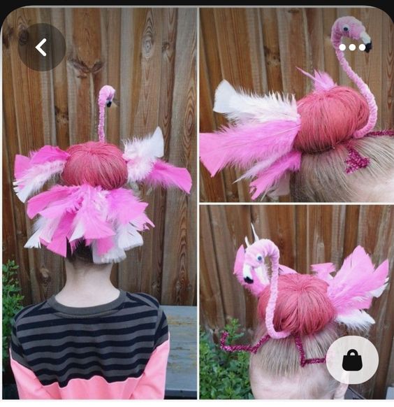 flamingo cabelo maluco