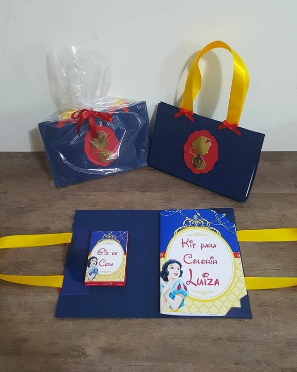 ideia para lembrancinha branca de neve