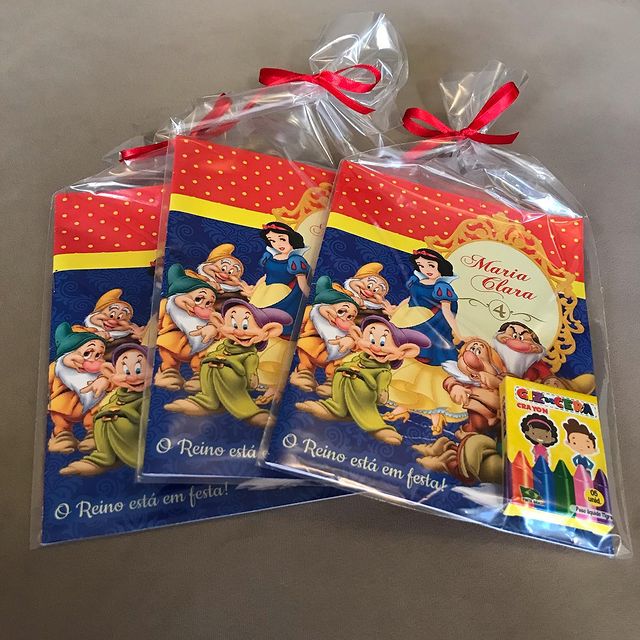Lembrancinha Branca de Neve: ideias e dicas para festa infantil