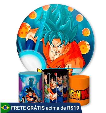 decoração para festa dragon ball