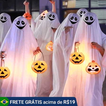 fantasia de halloween fantasma