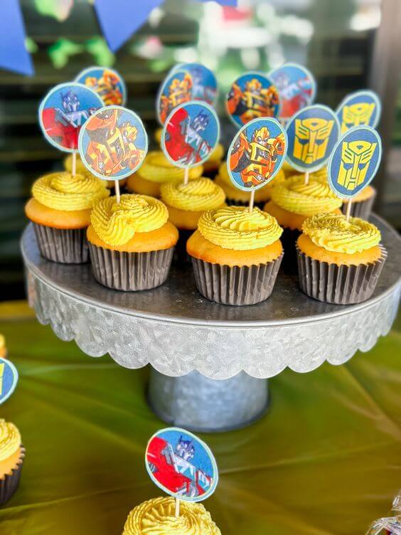 cupcake festa transformers