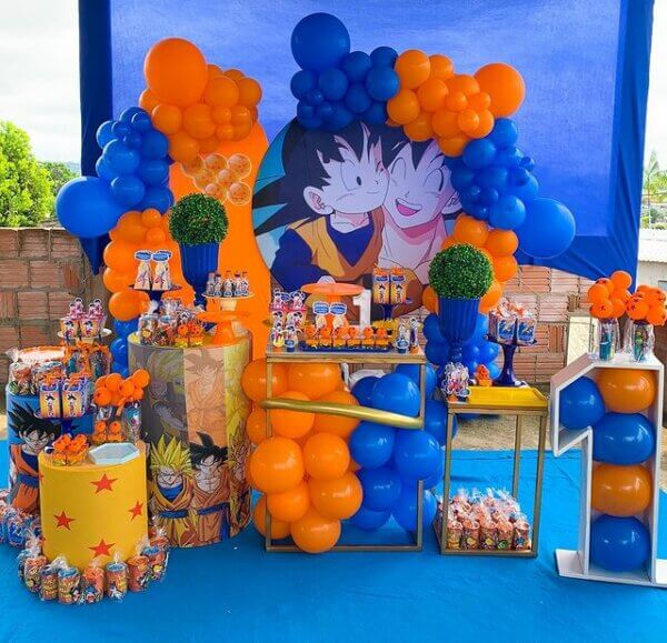 festa infantil dragon ball