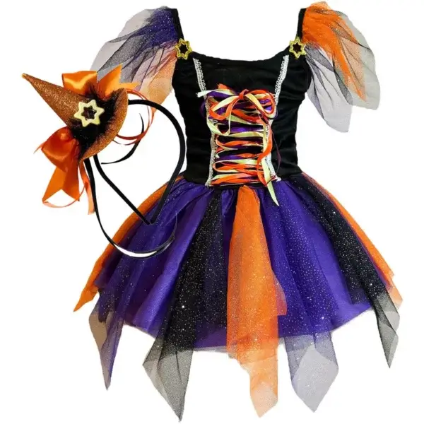 fantasia de halloween cores