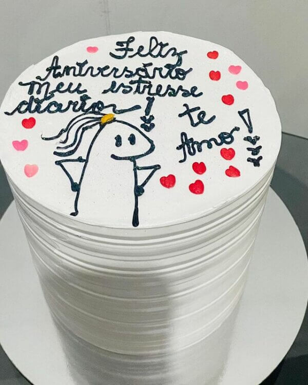 ideia para frase de bolo de aniversário