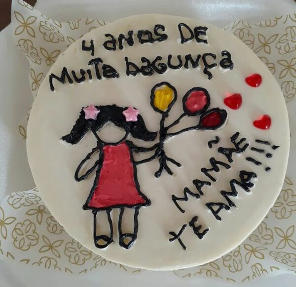 frase para bolo de aniversário infantil