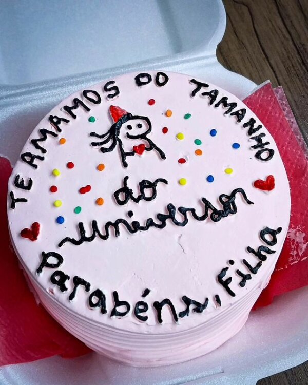 ideia frase para bolo de aniversário festa infantil