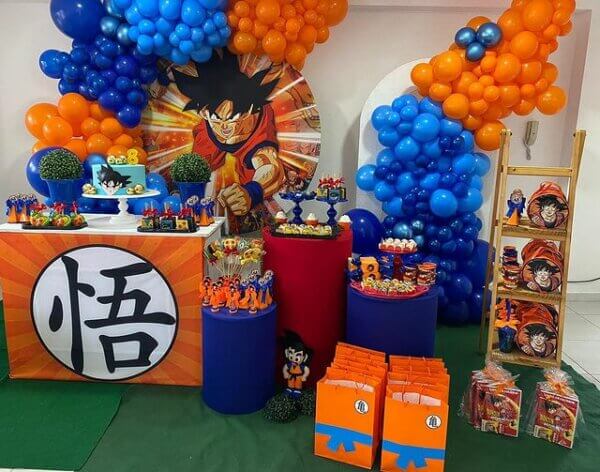 ideia festa infantil dragon ball