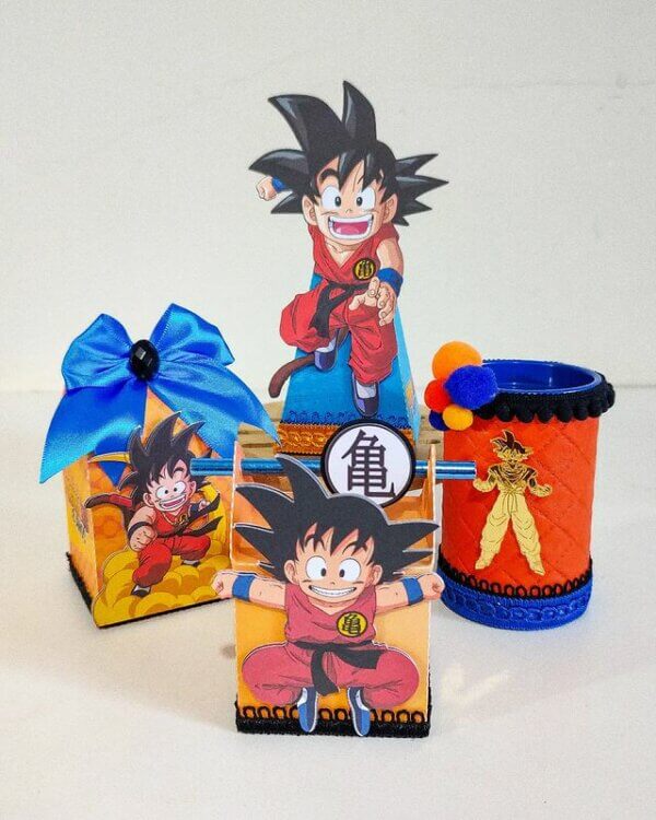 lembrancinha tema dragon ball festa infantil