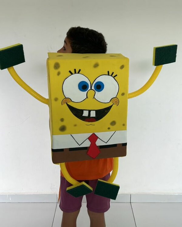 bob esponja para mochila maluca