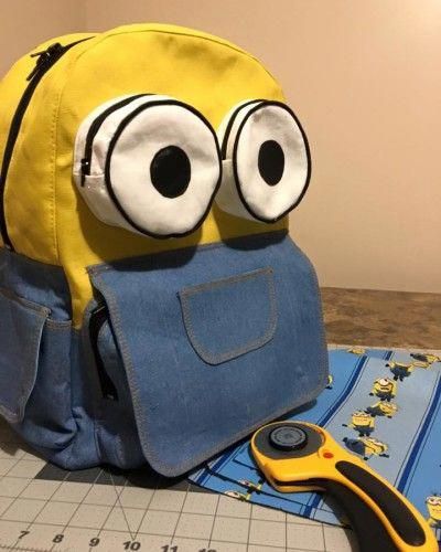 mochila maluca dos minions