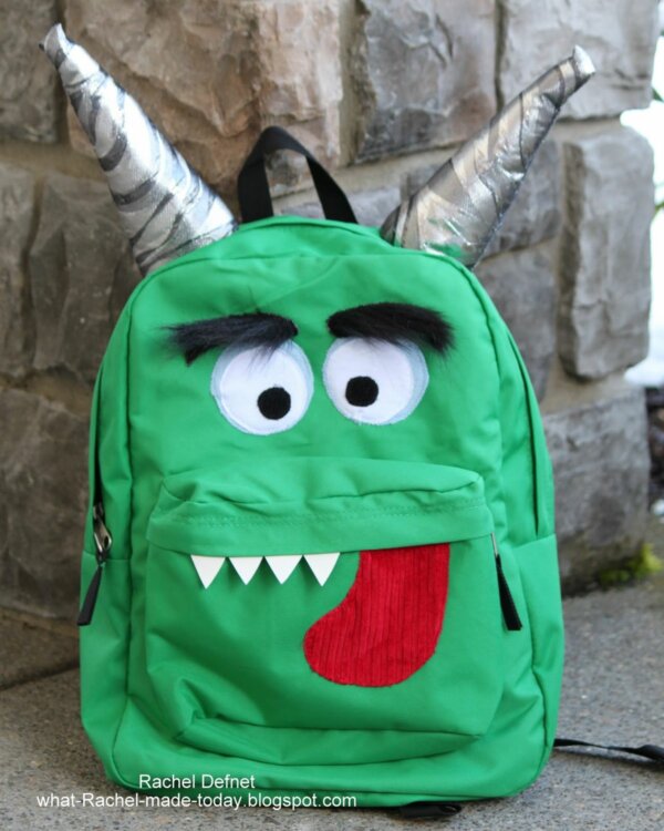 ideia de mochila maluca