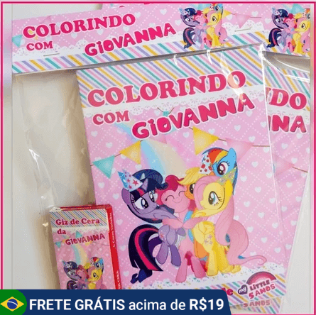 ideia lembrancinha my little pony