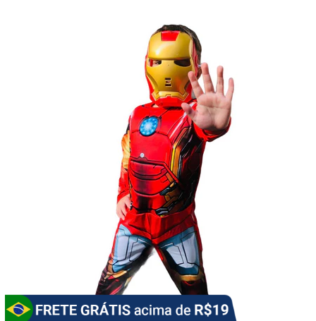 festa homem de ferro fantasia