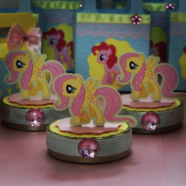 latinha lembrancinha tema my little pony