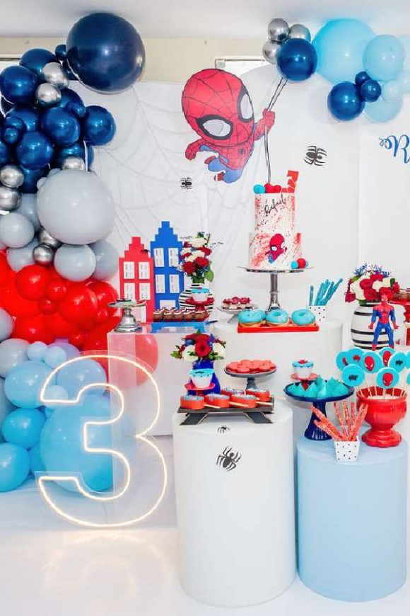 temas festa infantil homem aranha