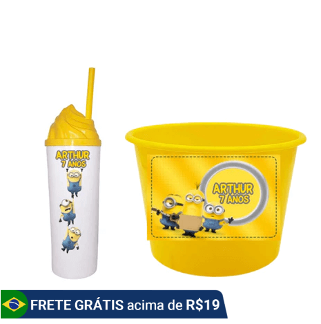 ideia lembrancinha dos minions