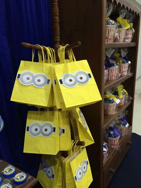 ideia para lembrancinha dos minions