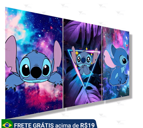 quadros do stitch