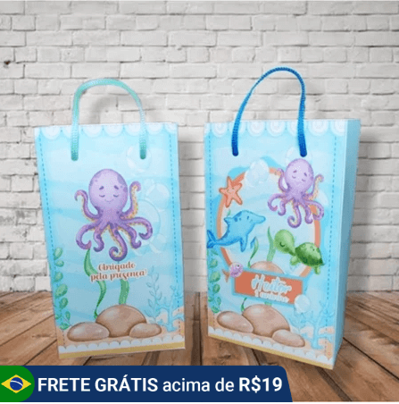 lembrancinha fundo do mar