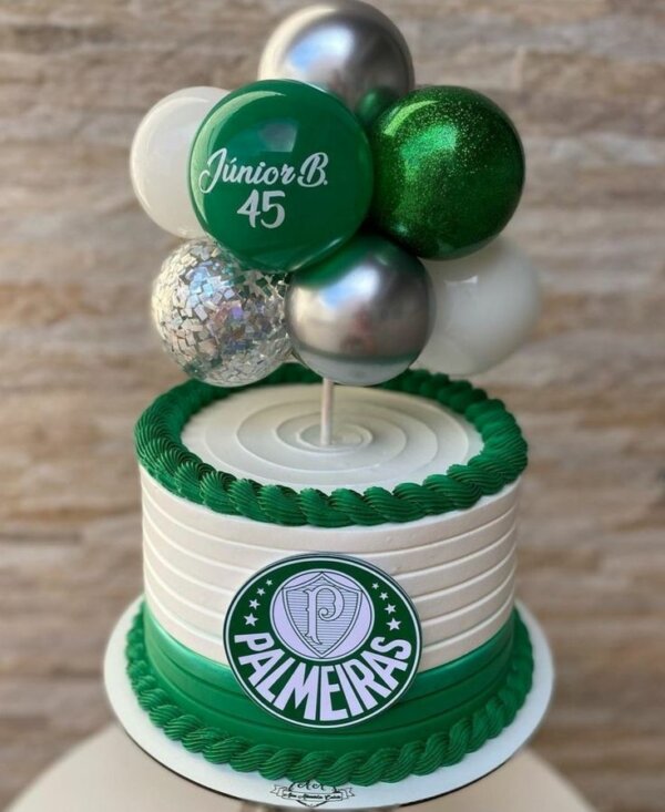 bolo para festa do palmeiras