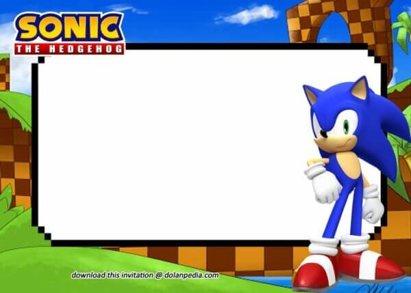 convite do sonic para enviar