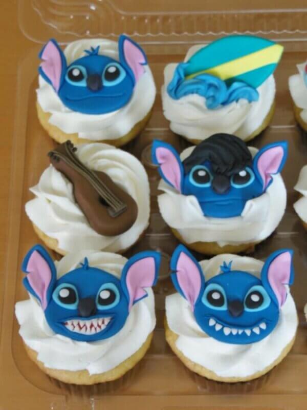 ideia cupcake stitch festa infantil