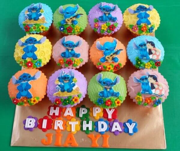 festa infantil cupcake stitch