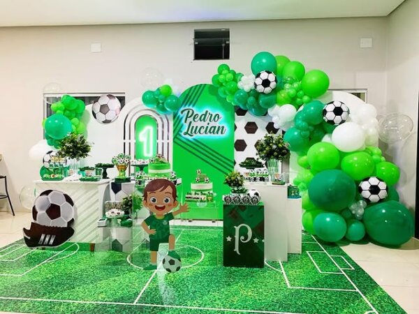 festa 1 ano tema palmeiras