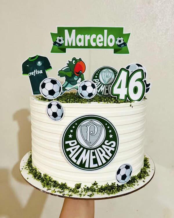 bolo festa do palmeiras