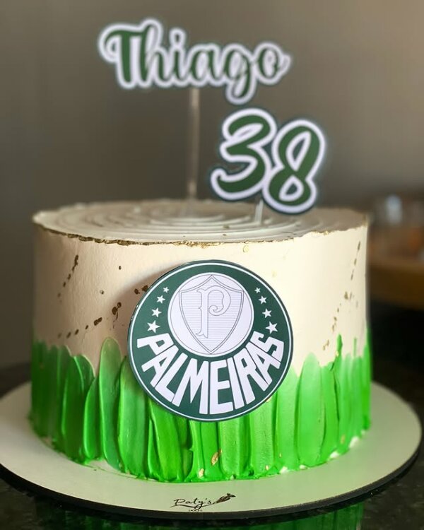 bolo tema palmeiras