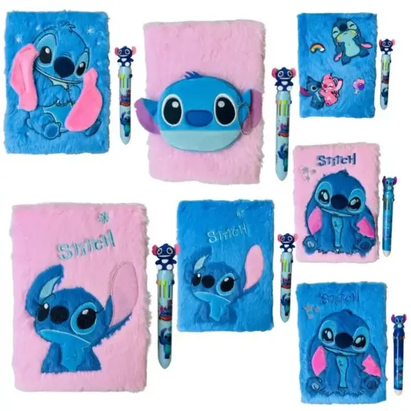 presentes stitch caderno