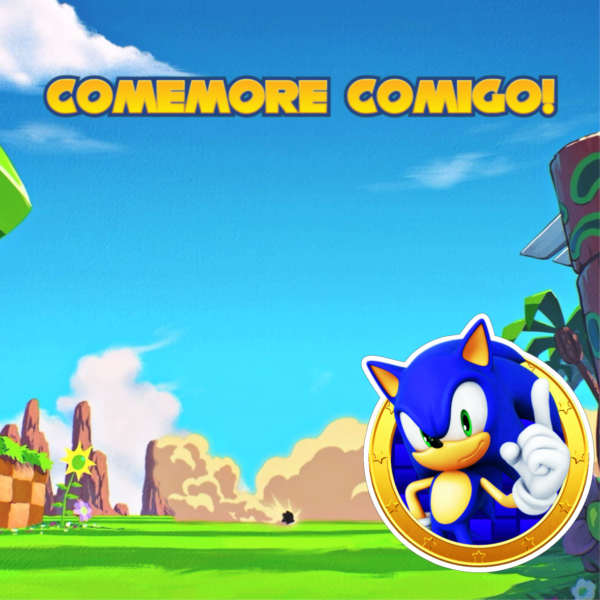 convite do sonic aniversário menino