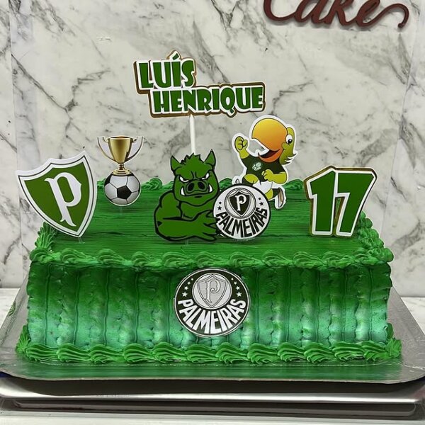 bolo para festa do palmeiras