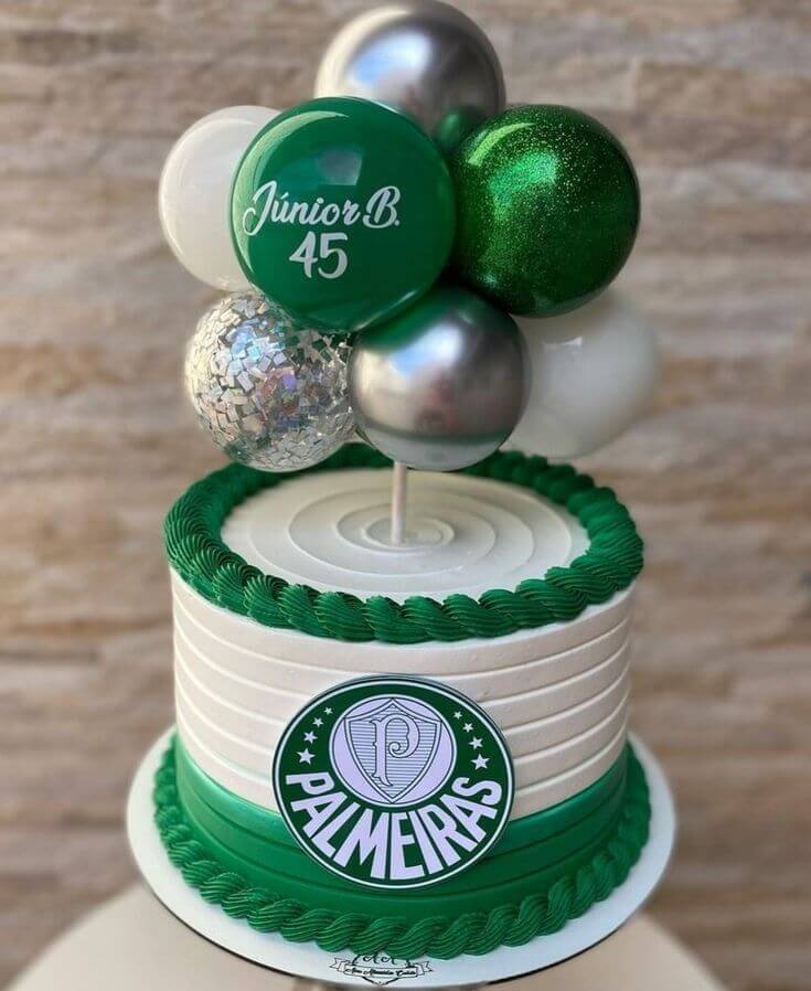 Bolo do Palmeiras: +50 ideias, dicas e mais - Bolo Guaraná