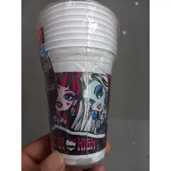 copo decoração monster high