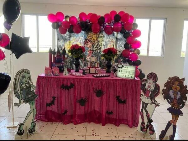 festa infantil monster high