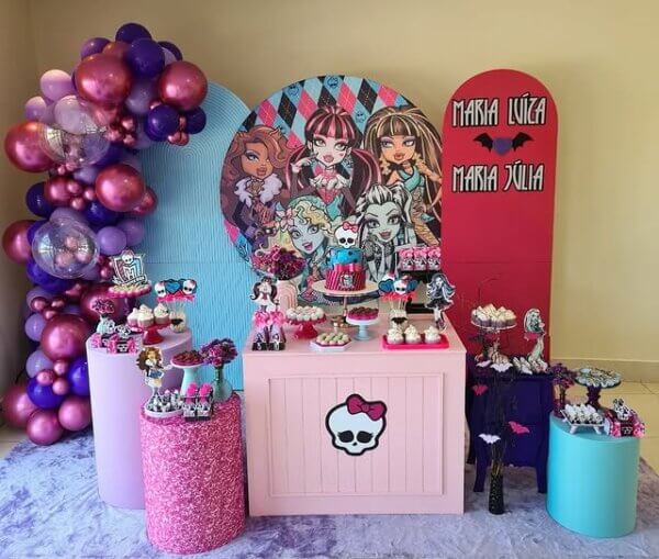 festa infantil monster high